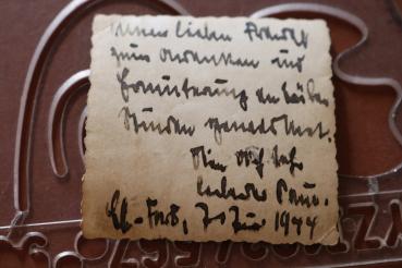 Preview: altes Foto - drei Soldaten Polizei,  Sicherheitsdienst des Reichsführers SS - 1944